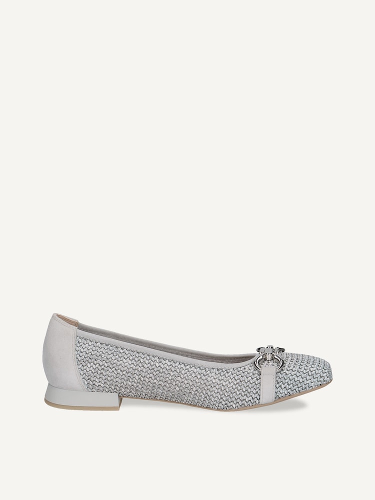 Caprice, Ballerine - bleu LT.BLUE COMB, image 3 sur 5
