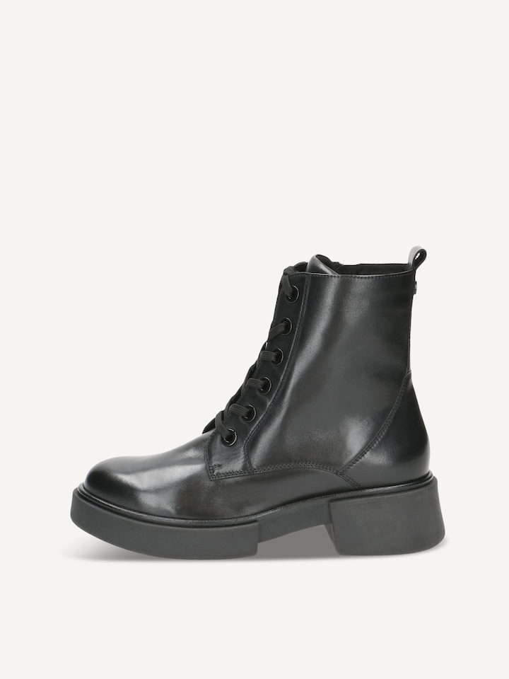 Caprice, Bottine en cuir - noir BLACK NAPPA