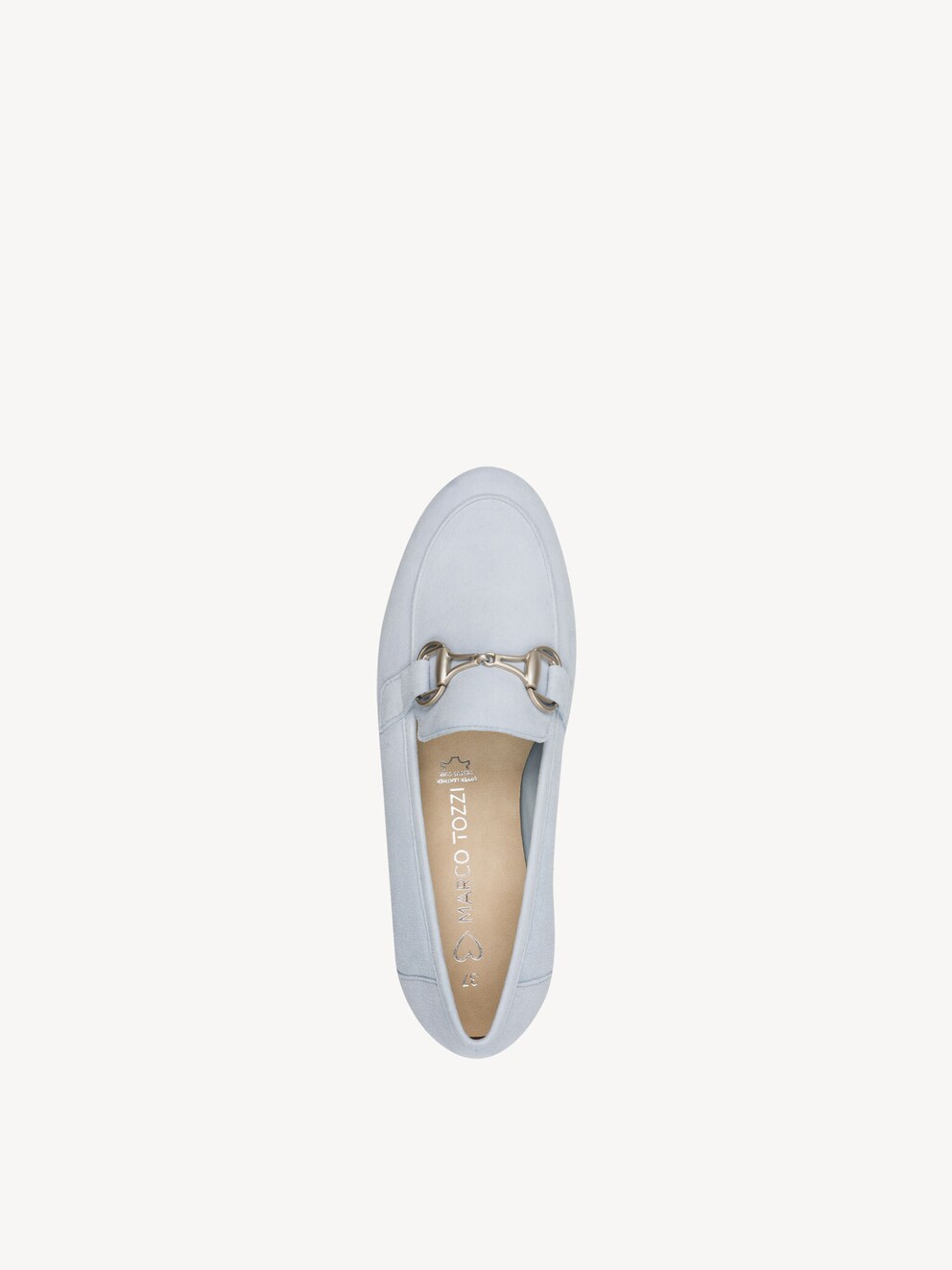 Marco Tozzi, Lederslipper - blau LT.BLUE, Bild 5 von 6