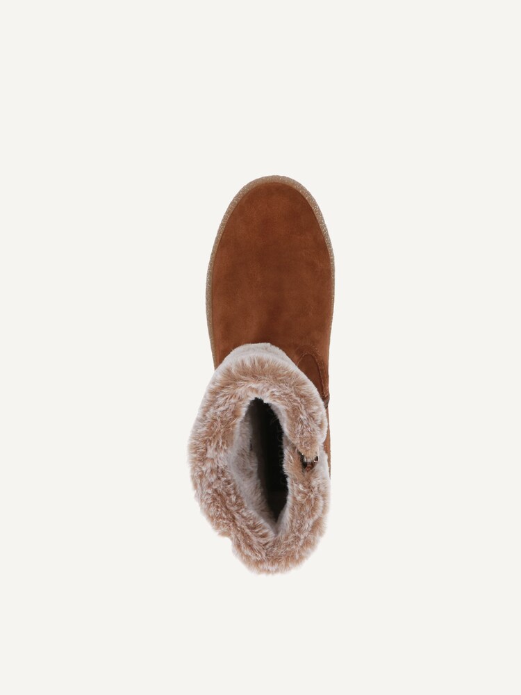 Caprice, Bootie - brown warm lining NUT SUEDE, image 5 of 5