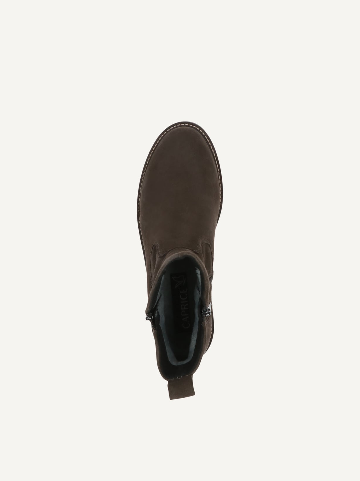 Caprice, Bottine en cuir - gris DK GREY SUEDE, image 5 sur 6