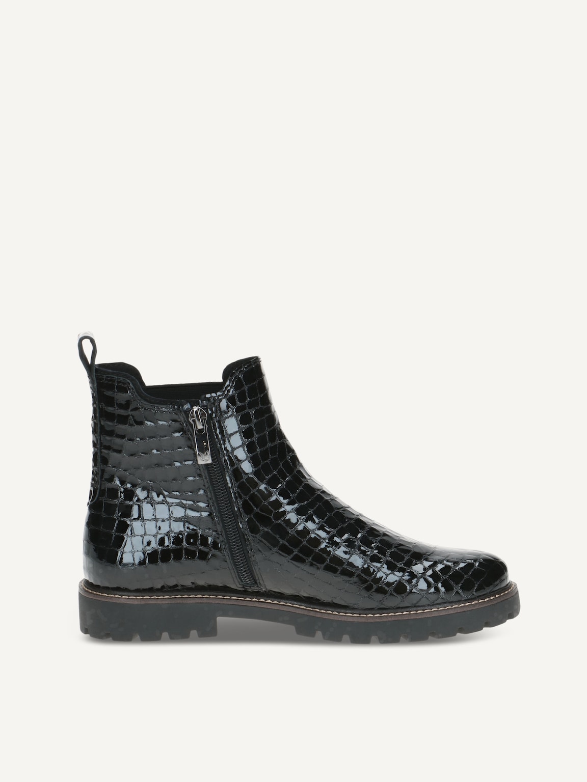 Caprice, Chelsea boot - black BLACK CROCO, image 3 of 5