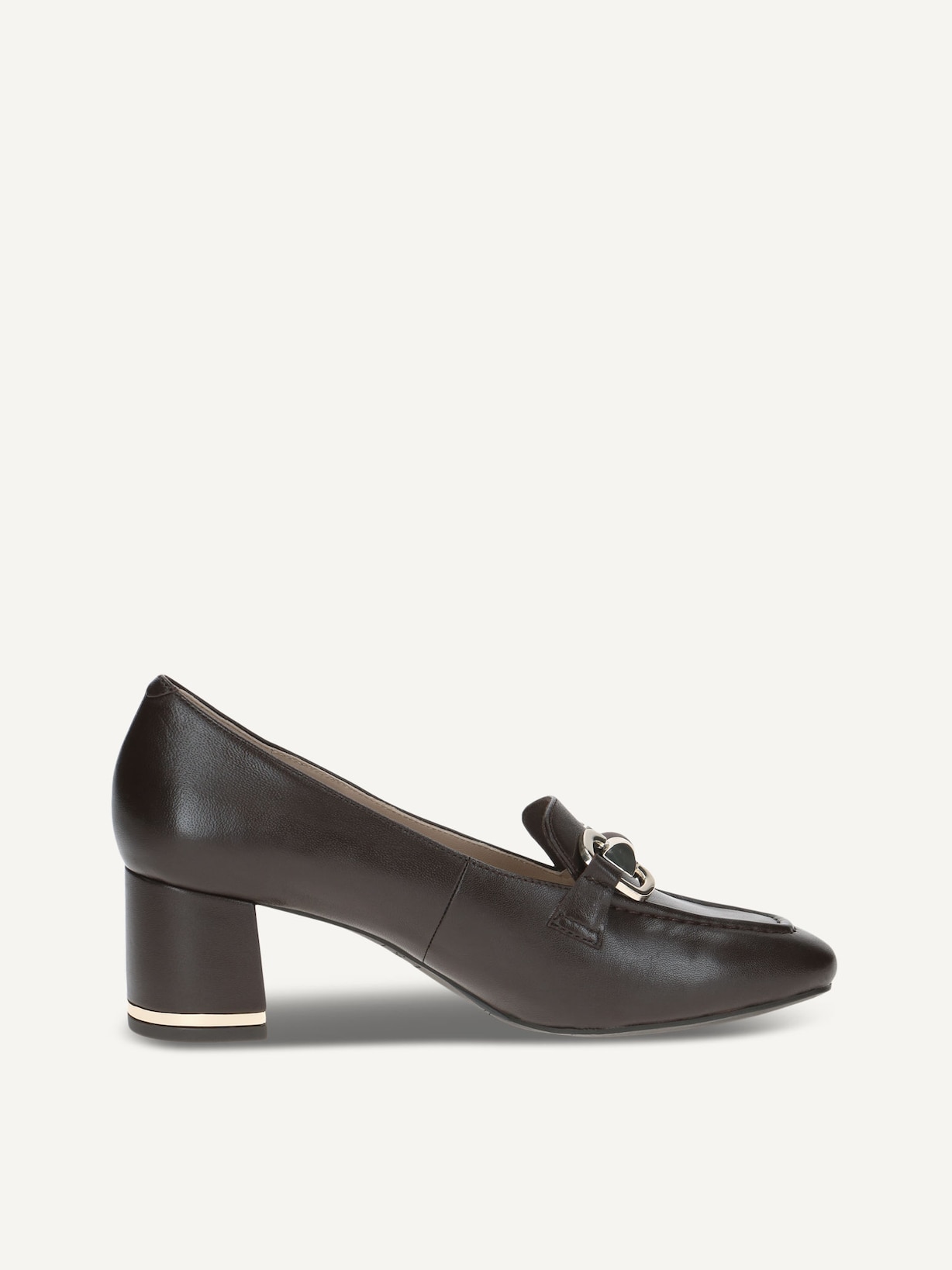 Caprice, Slipper en cuir - marron DK BROWN NAPPA, image 4 sur 6