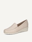 Not selected, Caprice, Leather Slipper - beige CREAM PERLATO