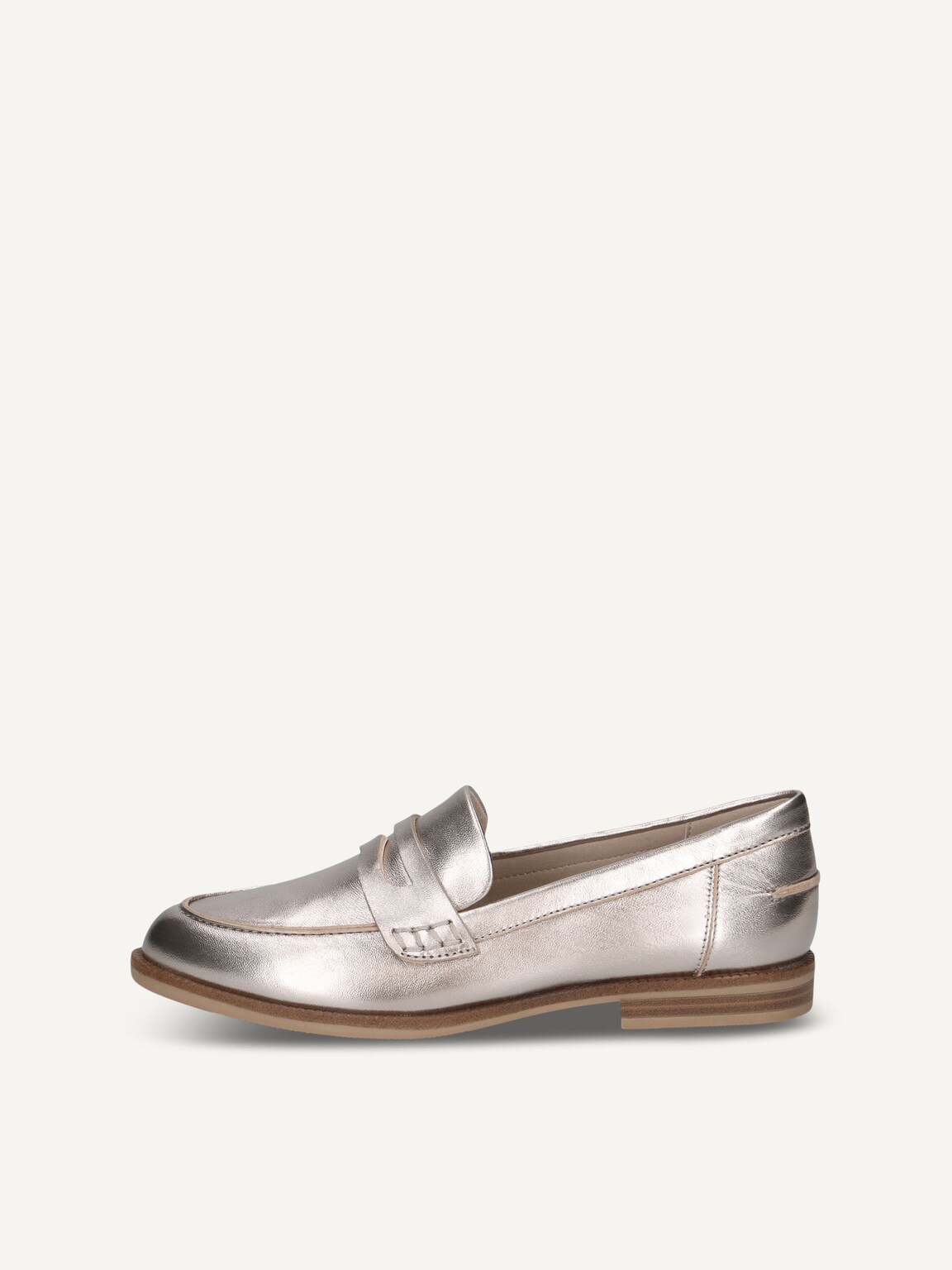 Caprice, Leather Slipper - brown TAUPE METALLIC, image 3 of 6