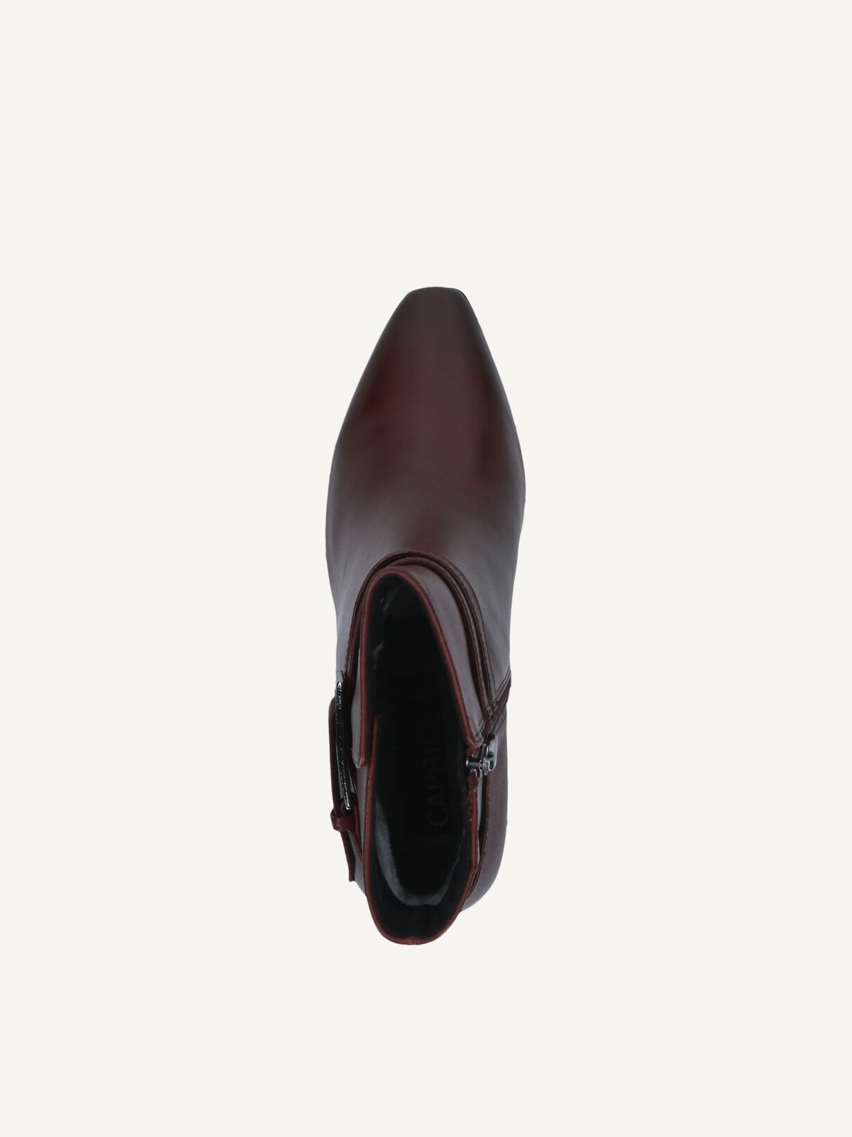 Caprice, Bottine en cuir - rouge BORDEAUX NAPPA, Image 5 of 6