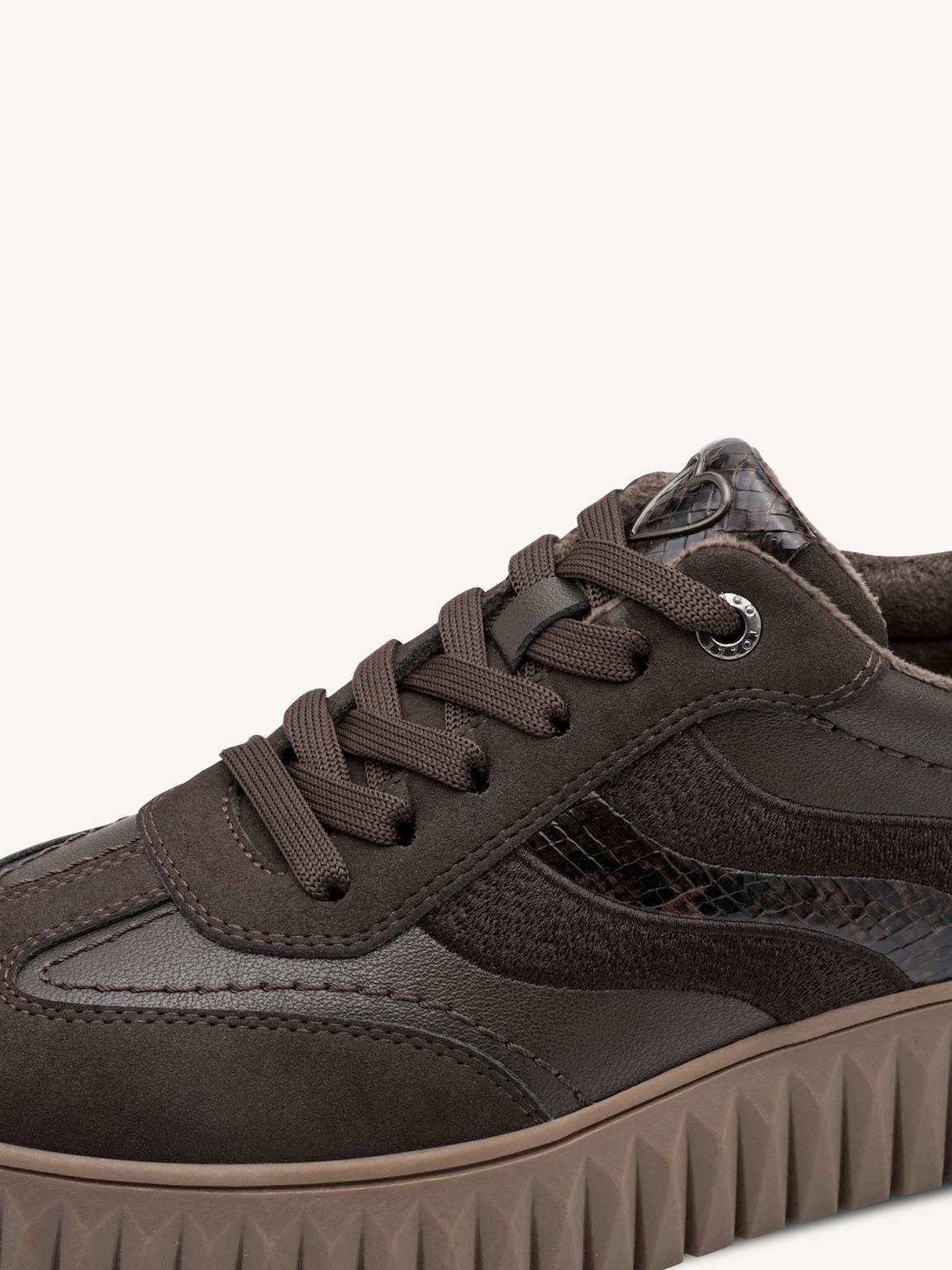 Marco Tozzi, Sneaker - marrone MOCCA COMB, immagine 6 di 7