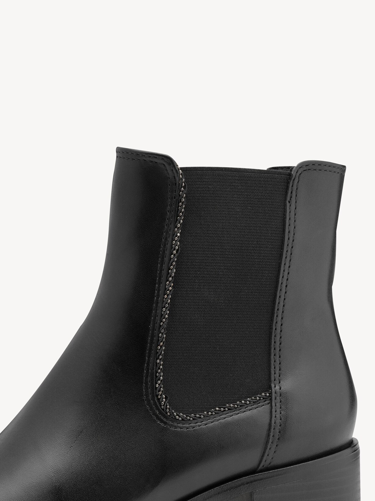 Marco Tozzi, Leren Chelseaboot - zwart BLACK NAPPA, afbeelding 5 van 7