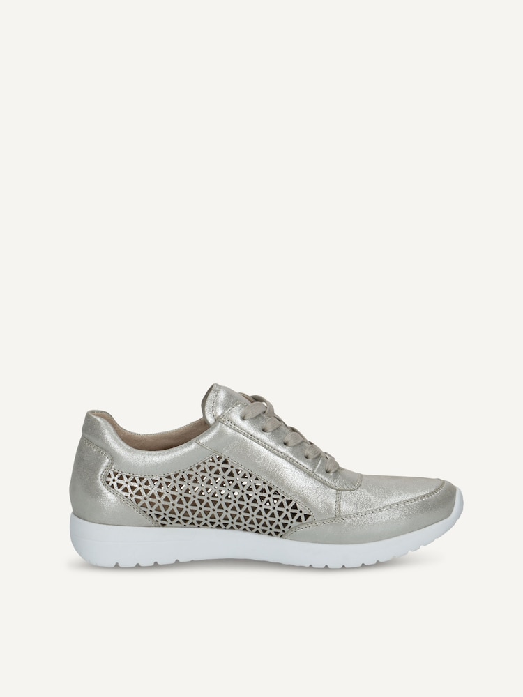 Caprice, Basket en cuir - métallique SILVER SUE MET, image 3 sur 5