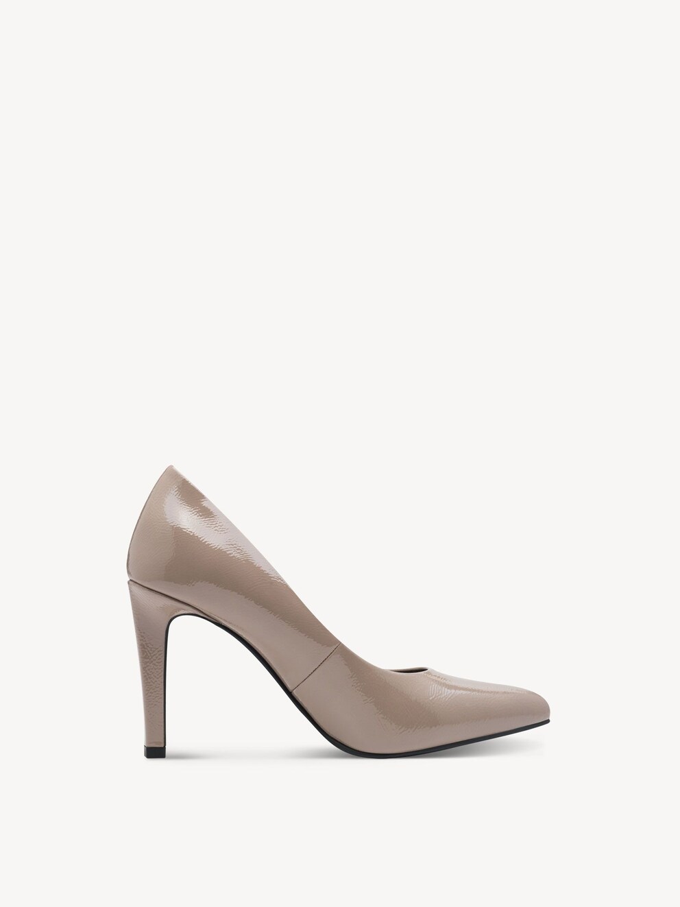 Marco Tozzi, Decolleté - beige TAUPE PATENT, immagine 6 di 6