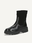 Not selected, Caprice, Leather Bootie - black warm lining BLACK COMB