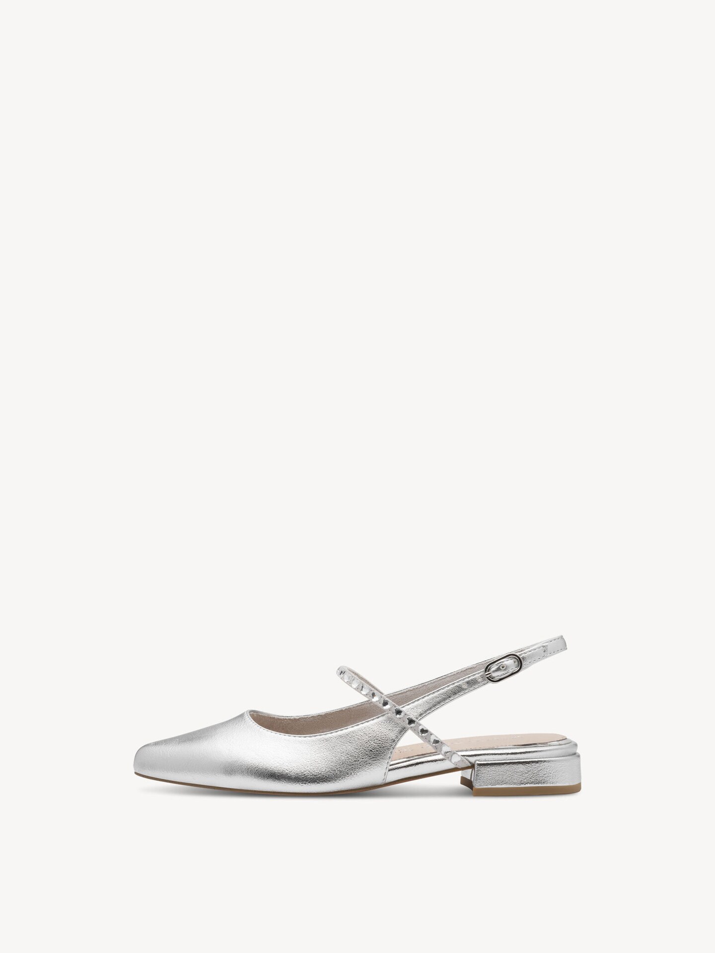 Marco Tozzi, Ballerina - metallico SILVER