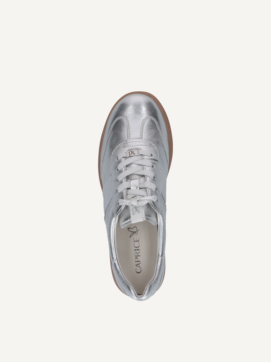Caprice, Leather Sneaker - silver SILVER METAL., image 5 of 5