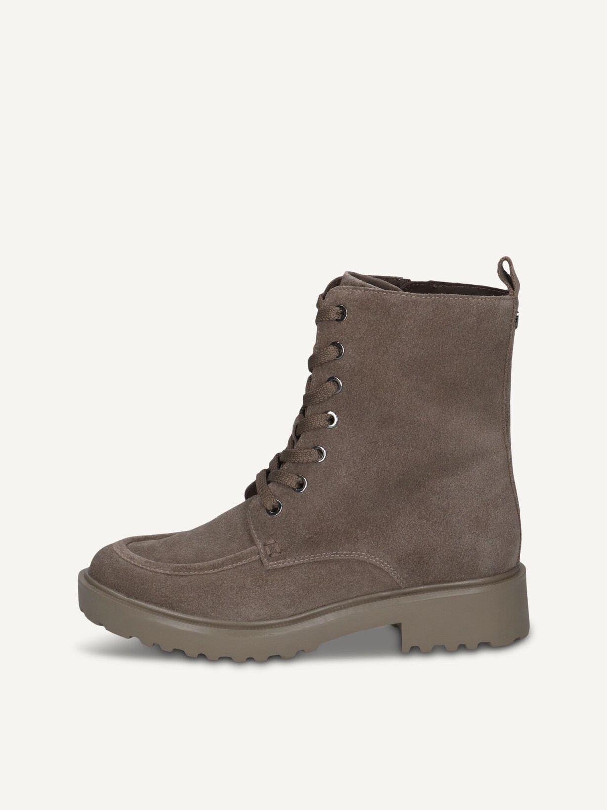Caprice, Leather Bootie - beige DK TAUPE SUEDE, image 1 of 6