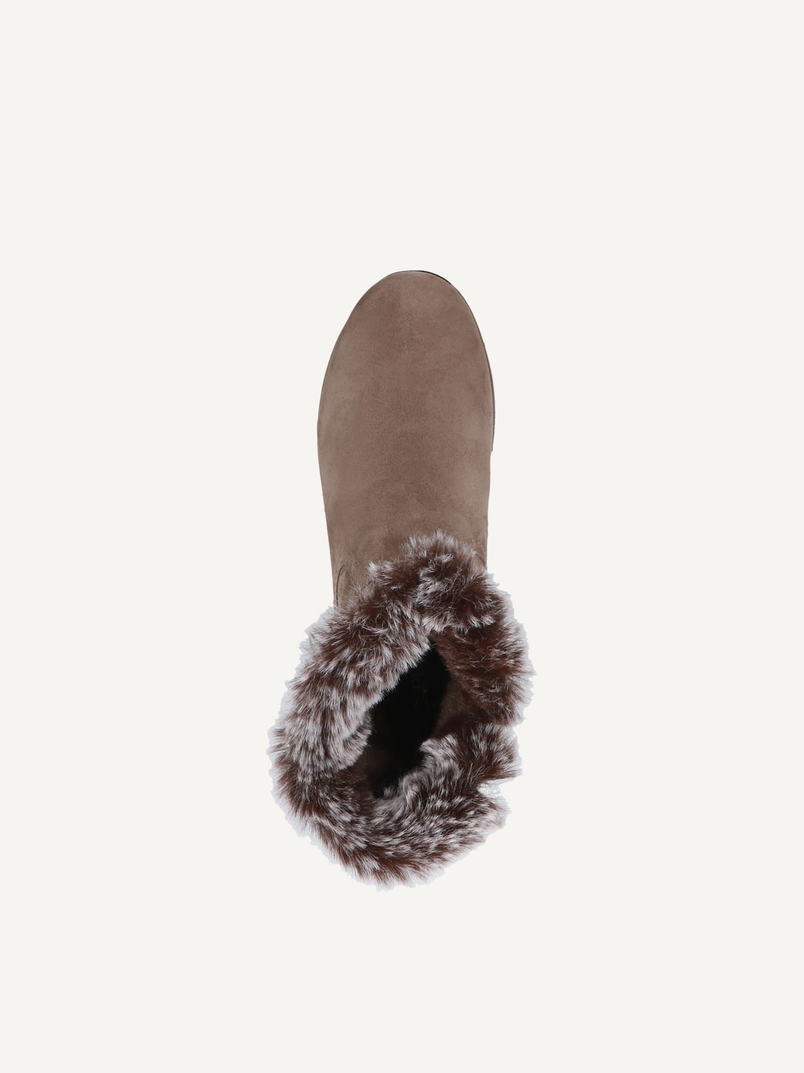 Caprice, Bootie - brown warm lining TAUPE SUEDE, image 5 of 5
