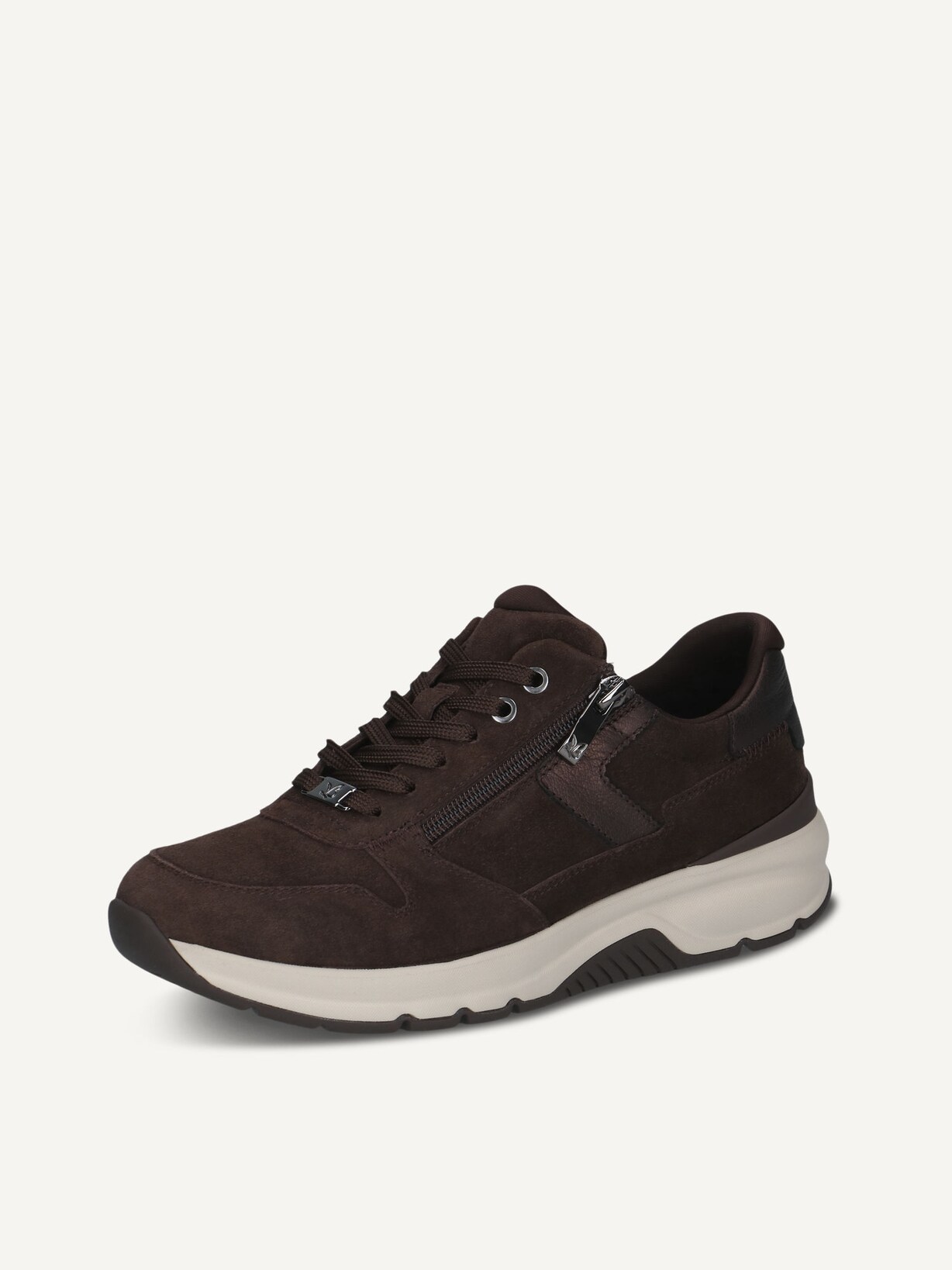Caprice, Leather Sneaker - brown DK BROWN COMB, image 2 of 5