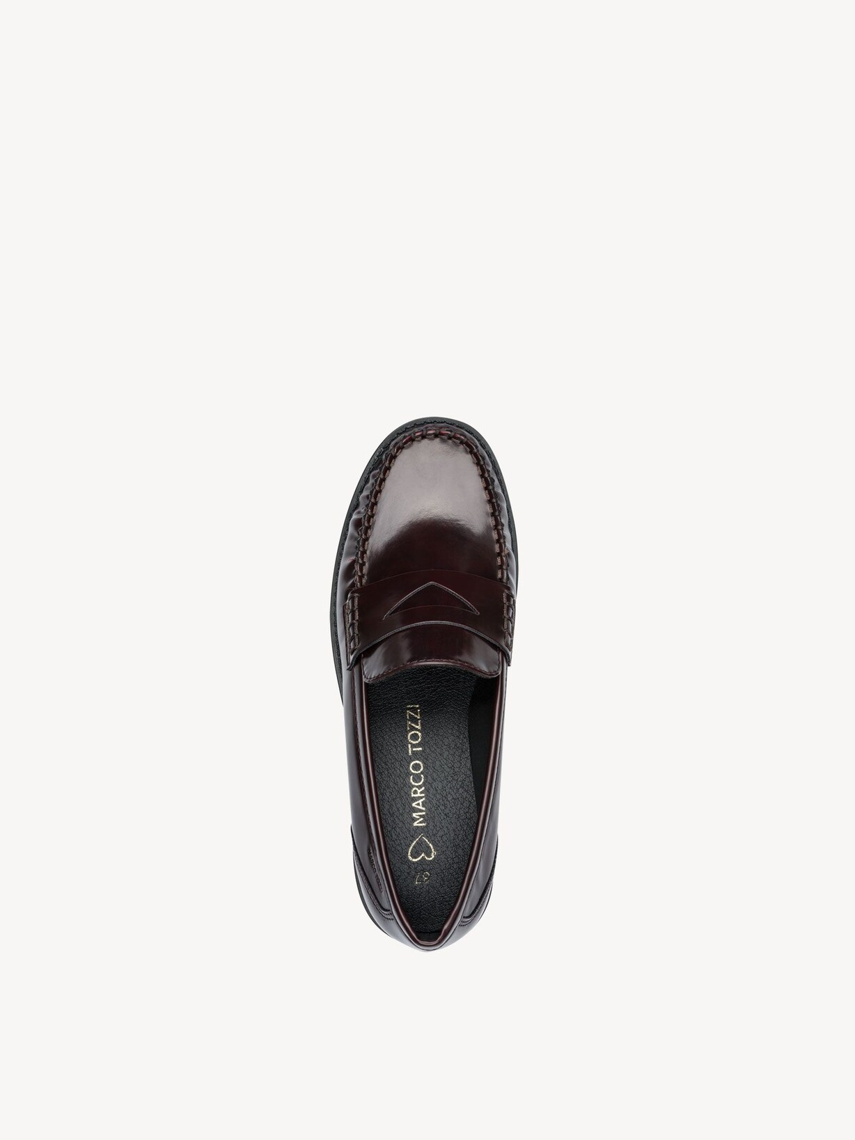 Marco Tozzi, Slipper - red Bordeaux Brush, image 6 of 7