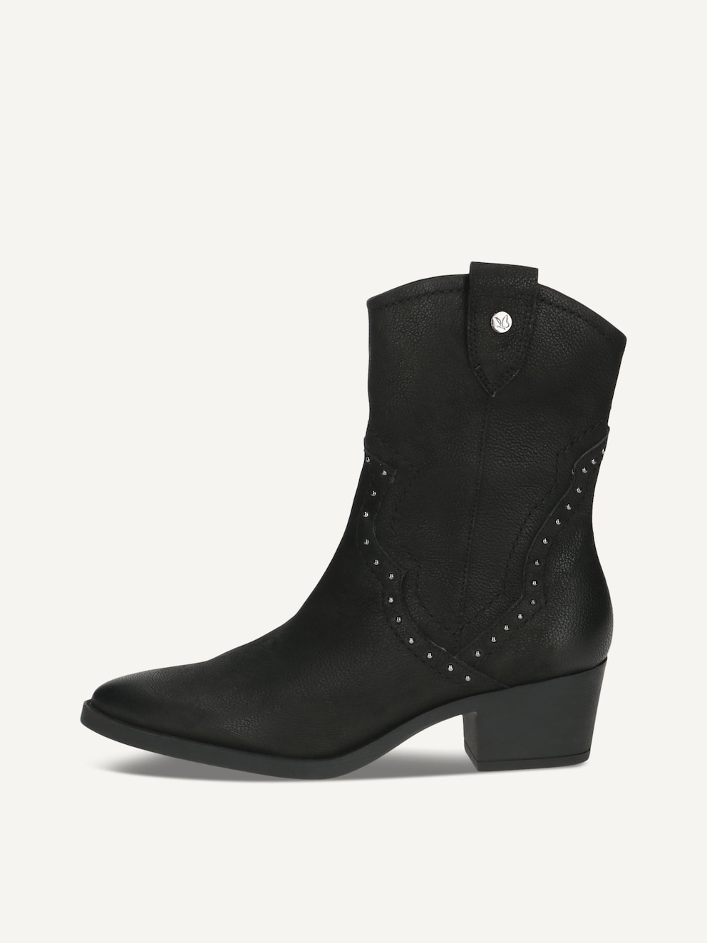Caprice, Bottine en cuir - noir BLACK NUBUC, image 1 sur 5