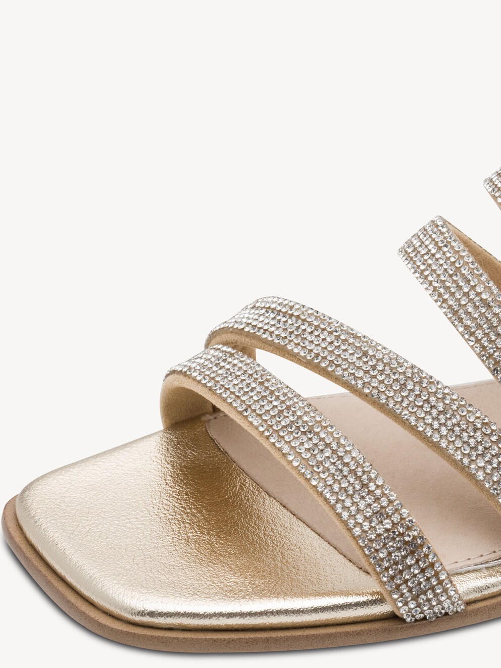 Marco Tozzi, Pantolette GOLD, billede 4 af 6
