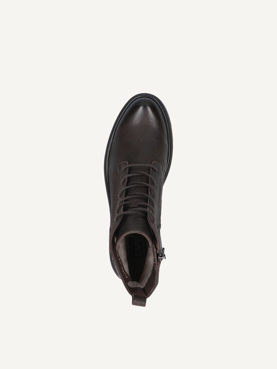 Caprice, Leather Bootie - brown DK BROWN NUBUC, image 5 of 5