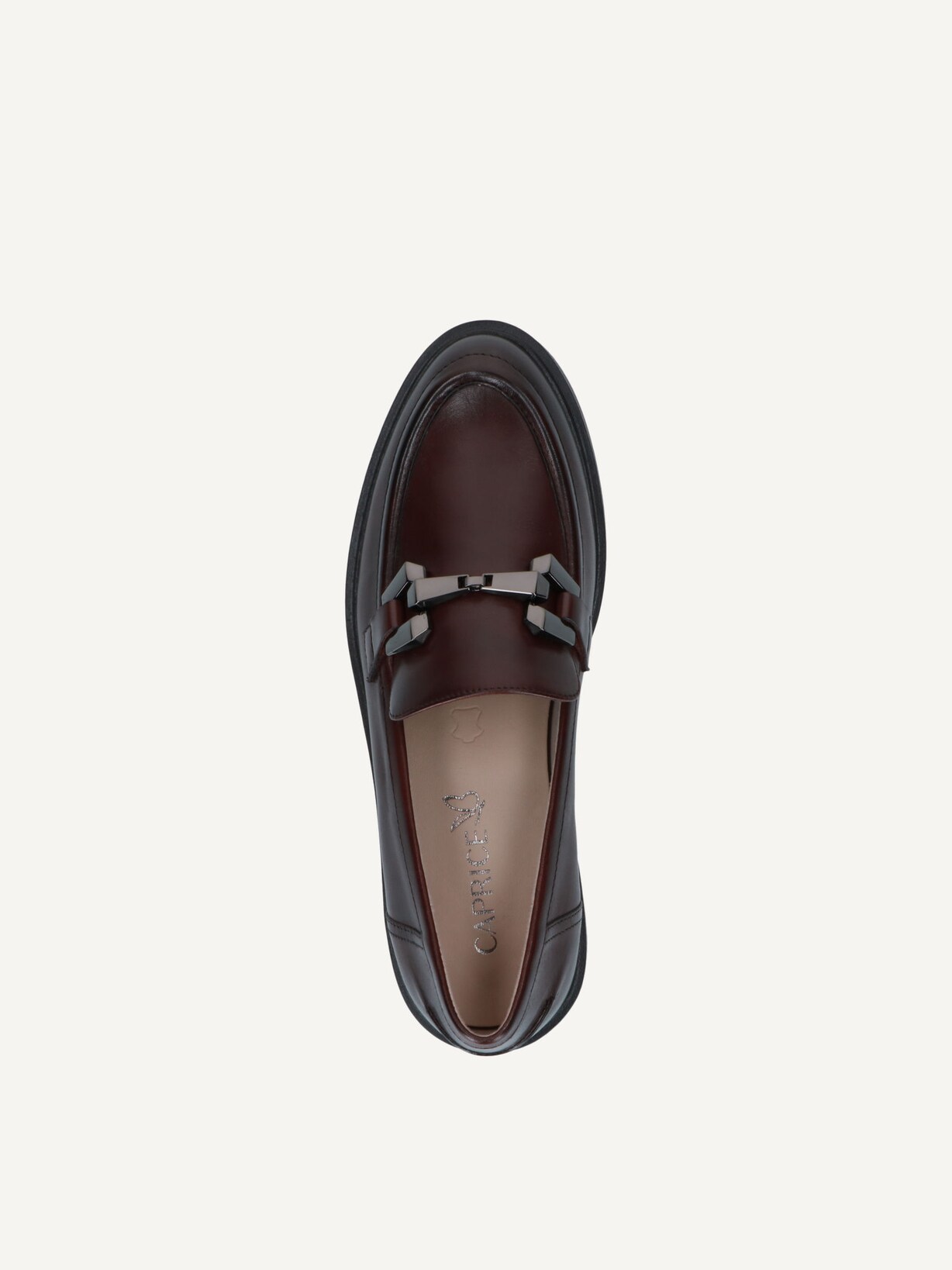 Caprice, Leather Slipper - brown DK BROWN NAPPA, image 4 of 5