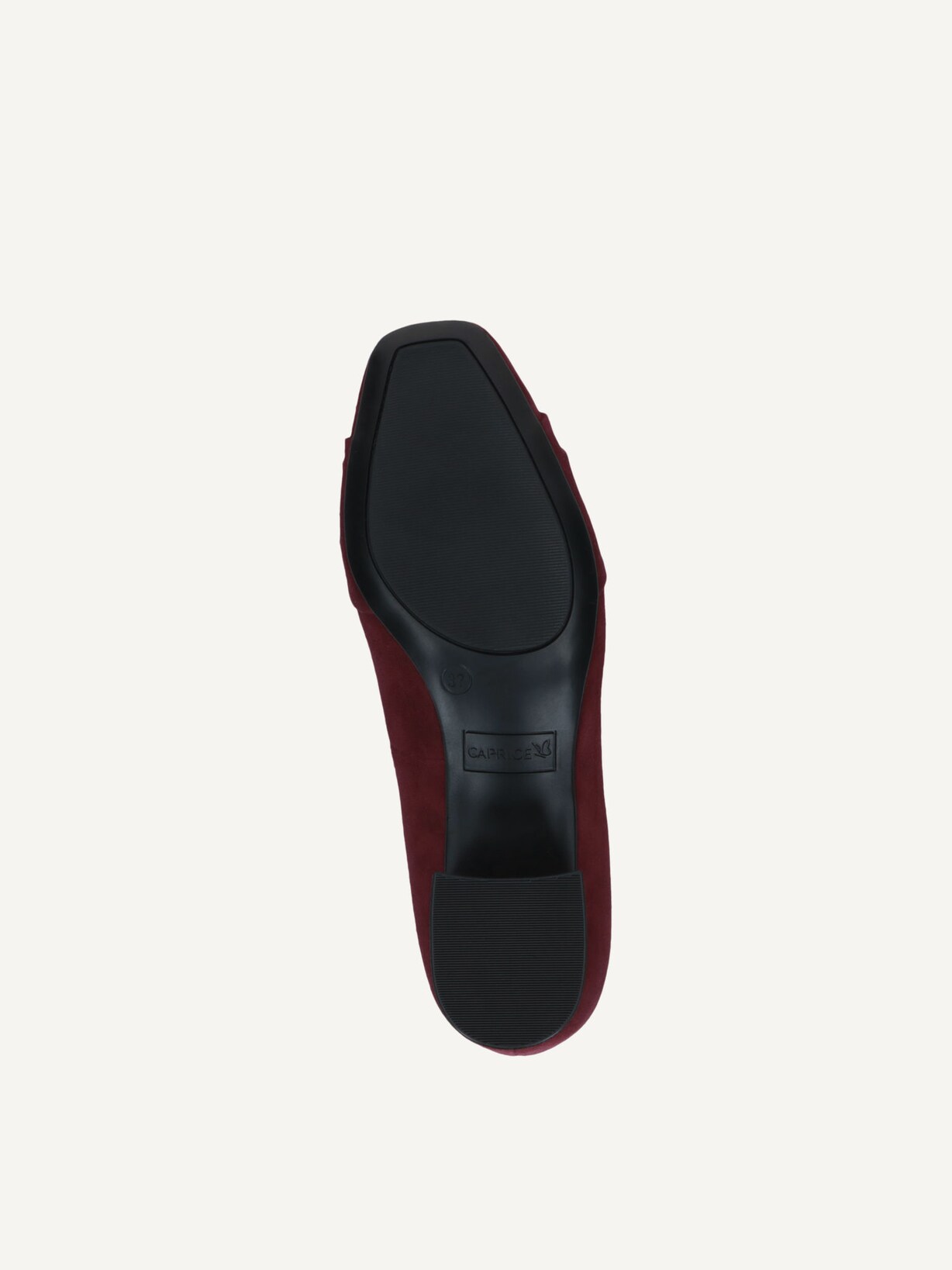 Caprice, Decolleté - rosso BORDEAUX SUEDE, immagine 6 di 6