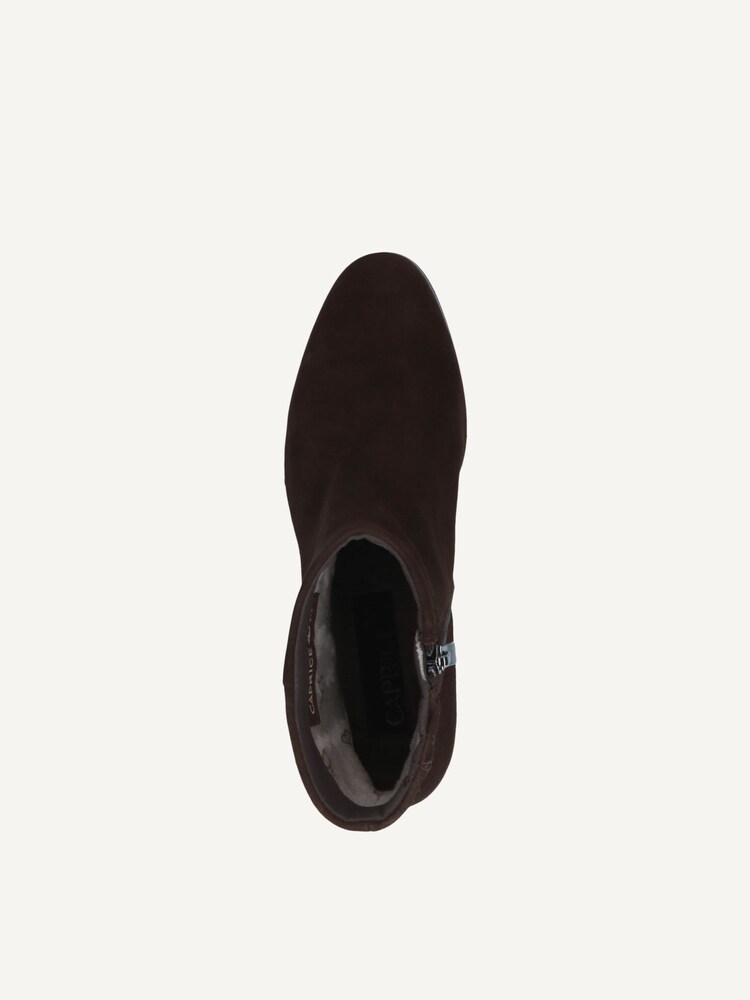 Caprice, Bottine en cuir - marron DK BROWN SUEDE, image 4 sur 5