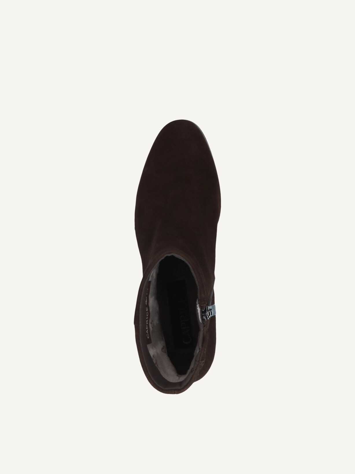 Caprice, Bottine en cuir - marron DK BROWN SUEDE, image 4 sur 5