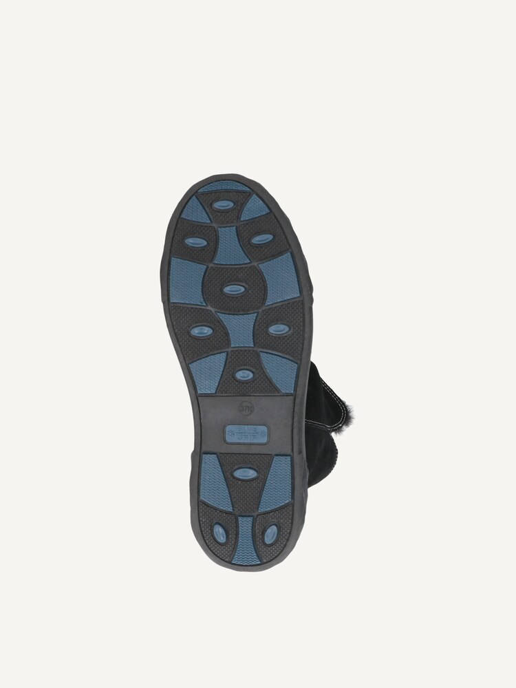 Caprice, Bottine en cuir - noir doublure chaude BLACK SUEDE, image 5 sur 5