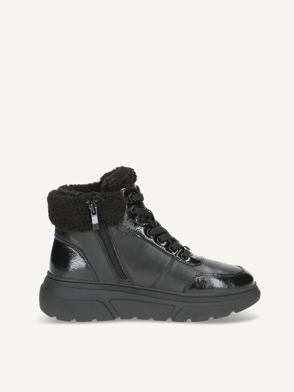 Caprice, Bootie - black warm lining BLACK COMB, image 3 of 5