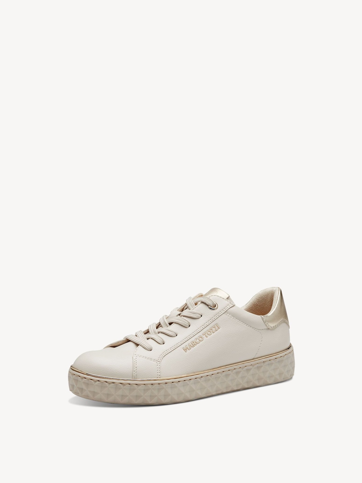 Marco Tozzi, Sneaker - beige CREAM COMB, immagine 2 di 6