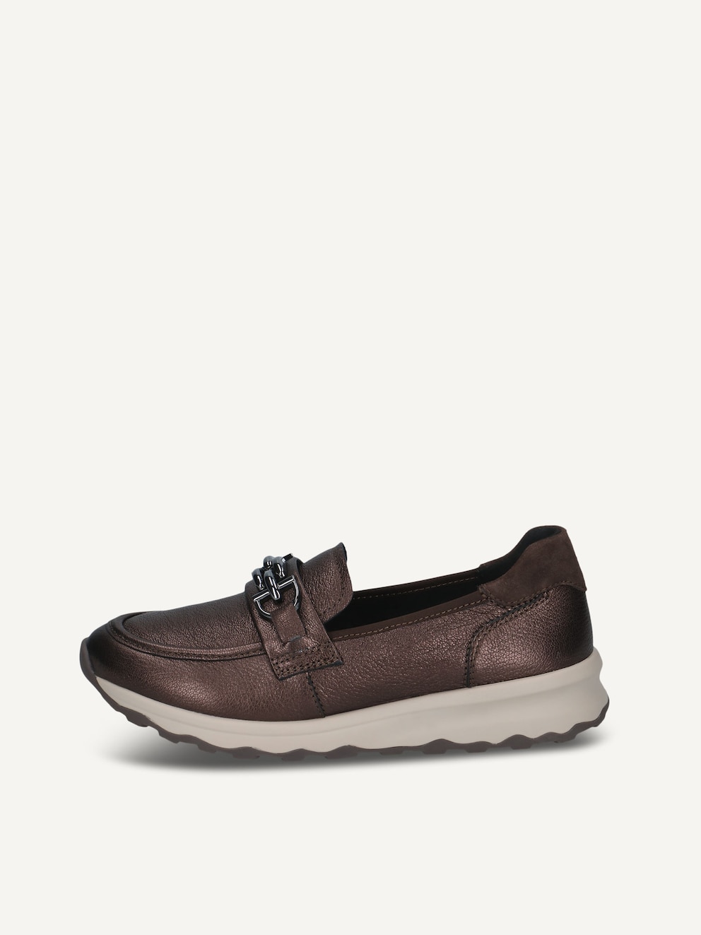 Caprice, Lederslipper - braun DK BROWN MET, Bild 1 von 6