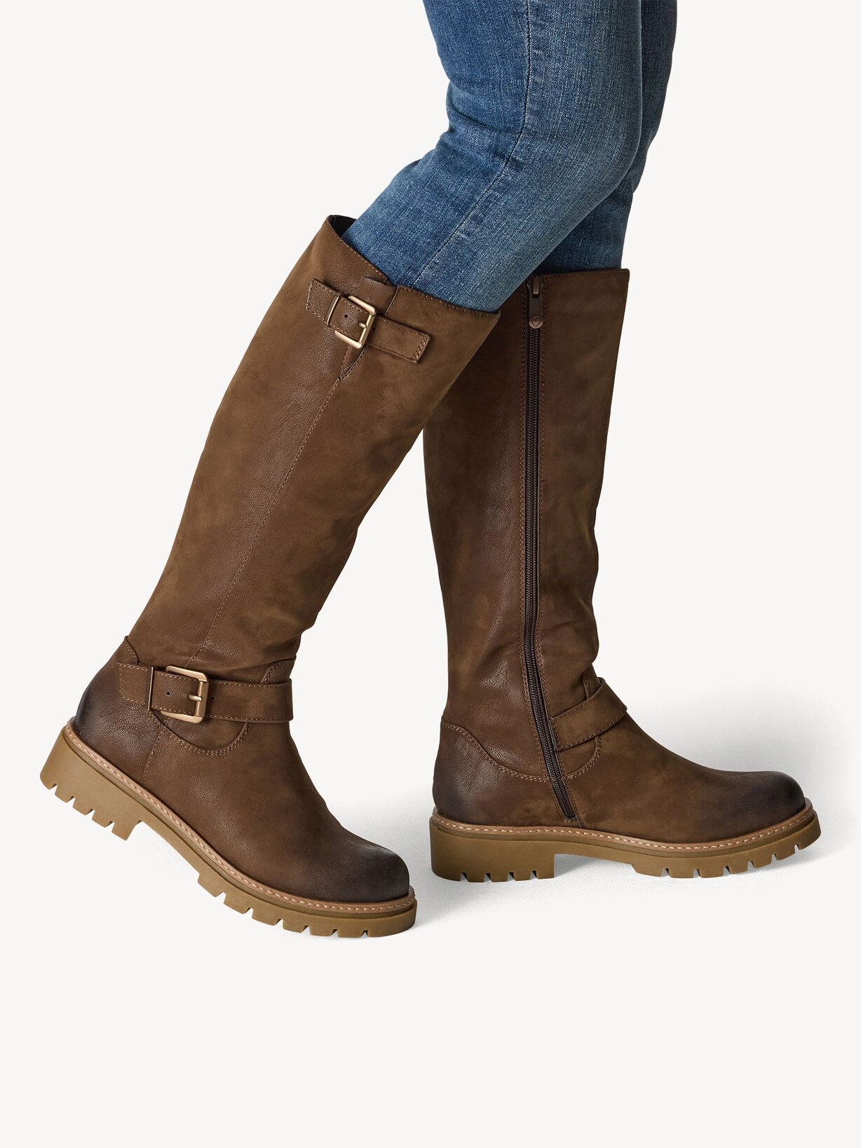 Marco Tozzi, Boots - brown CAFE NUBUCK, image 2 of 7