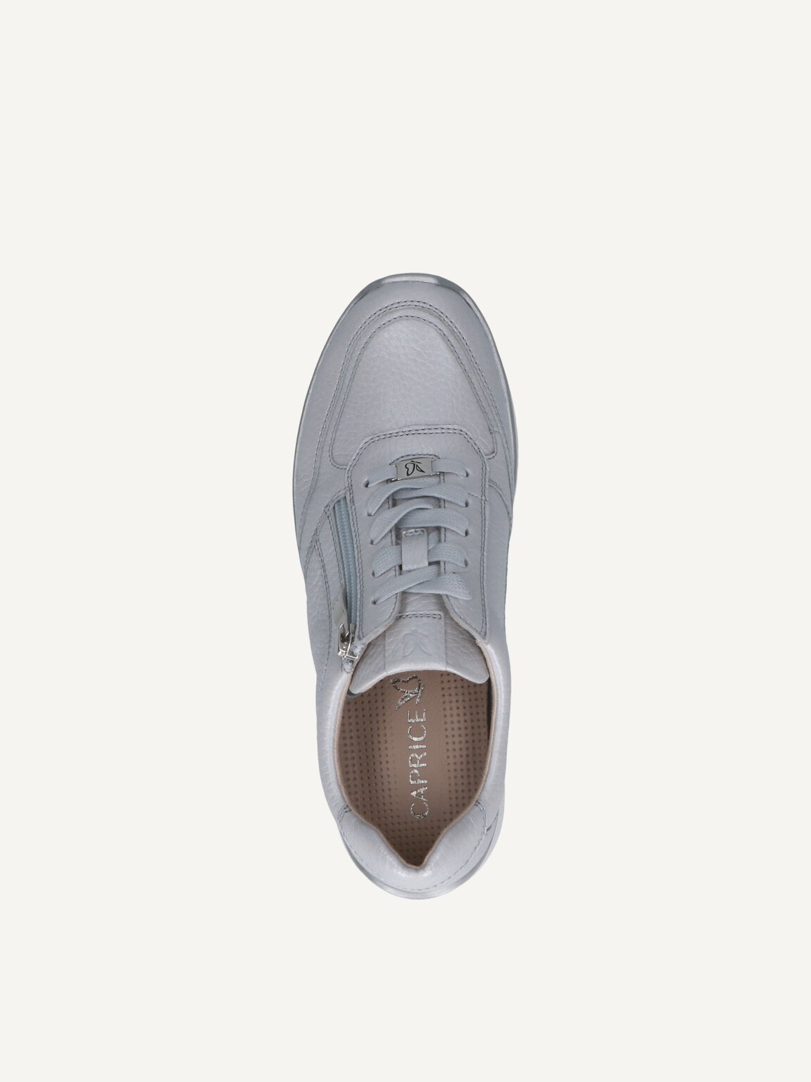Caprice, Leather Sneaker - blue LT.BLUE DEER, image 5 of 5