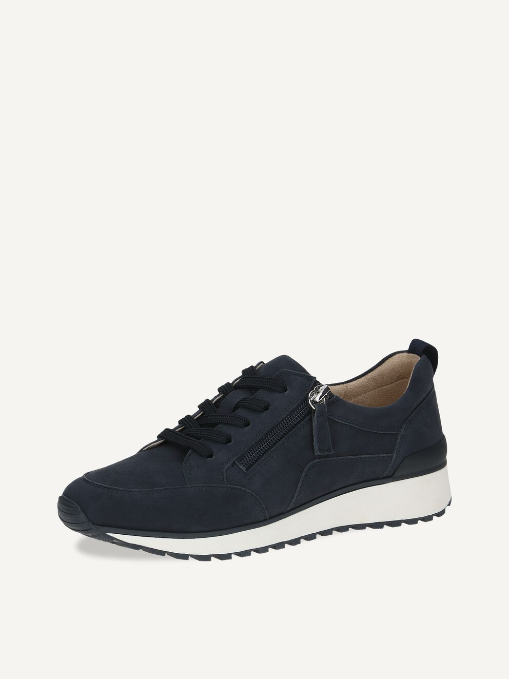 Caprice, Leather Sneaker - blue OCEAN SUEDE, image 2 of 10