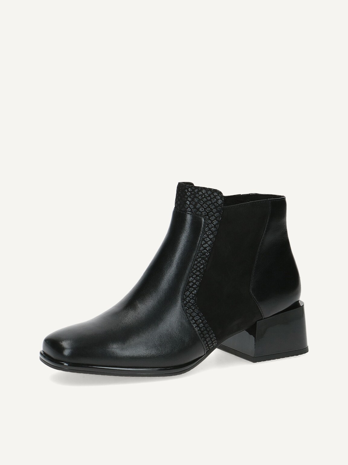 Caprice, Leather Bootie - black BLACK COMB, image 1 of 5