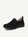Not selected, Caprice, Leather Slipper - black BLACK COMB
