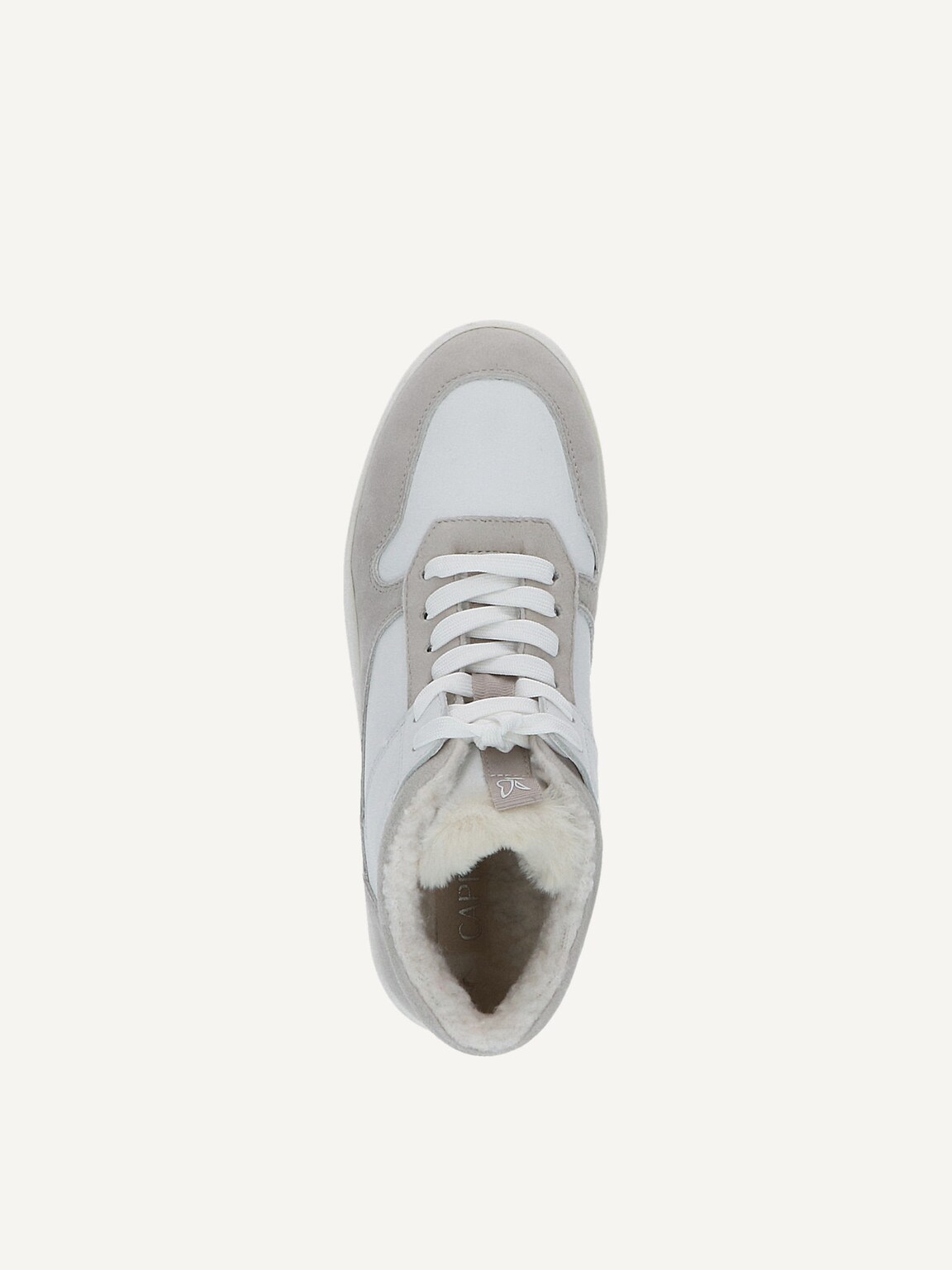 Caprice, Leather Bootie - grey warm lining LT.GREY/WHITE, image 6 of 6