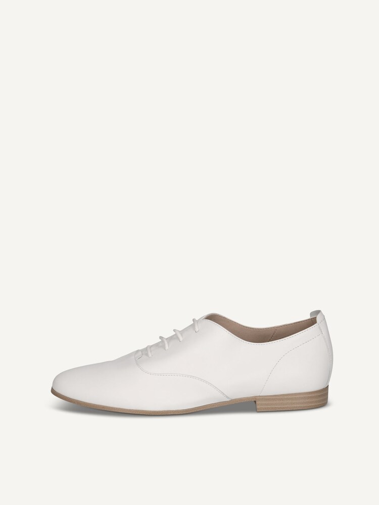 Caprice, Leather Low shoes - white WHITE NAPPA, image 3 of 6