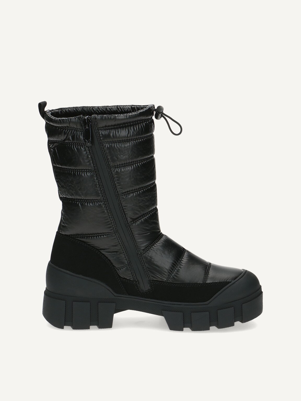 Caprice, Bootie - black warm lining BLACK COMB, image 4 of 6