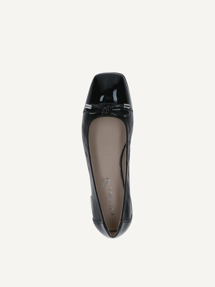 Caprice, Ballerine - noir BLACK COMB I, image 4 sur 5