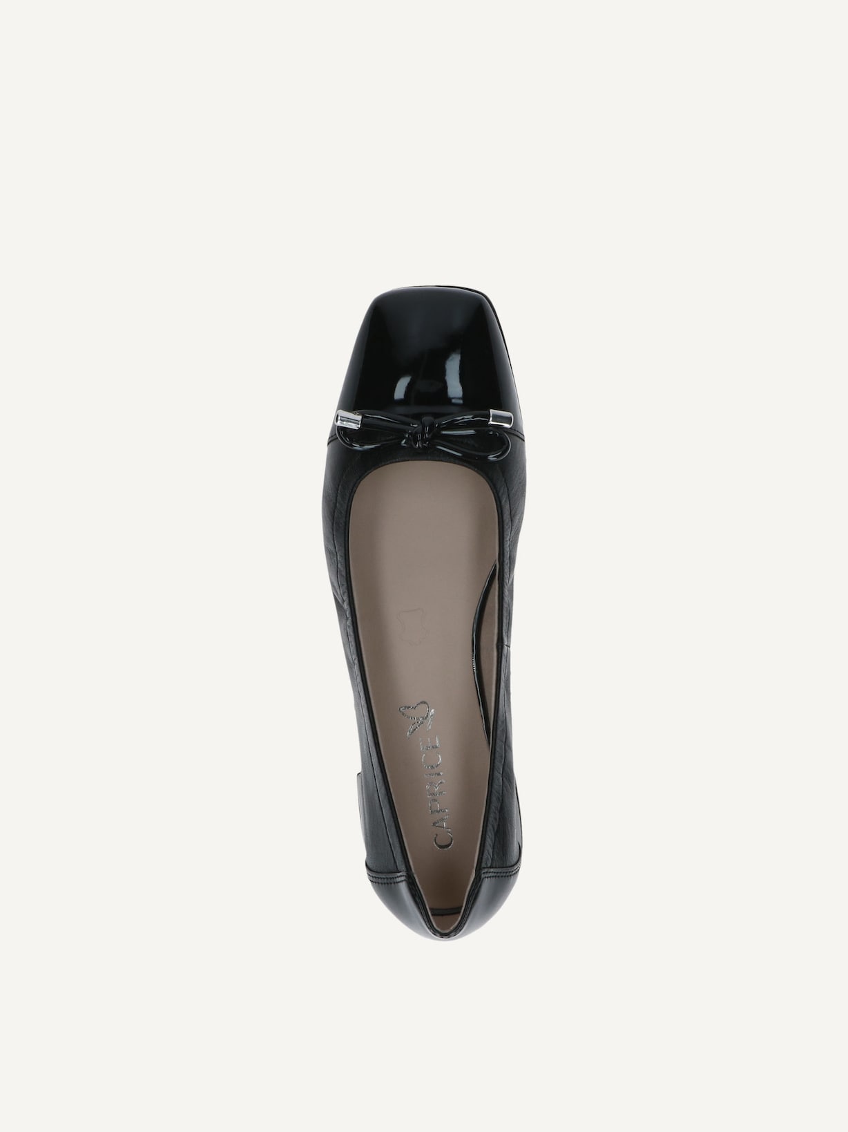 Caprice, Ballerine - noir BLACK COMB I, image 4 sur 5