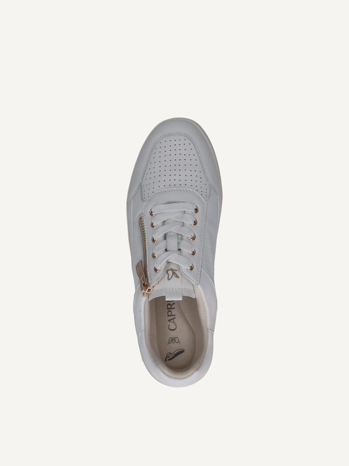 Caprice, Leather Low shoes - white WHITE NAPPA, image 5 of 5