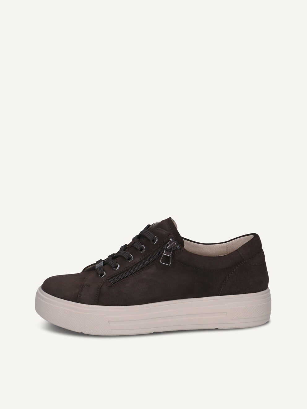 Caprice, Ledersneaker - braun DK BROWN SUEDE, Bild 1 von 5