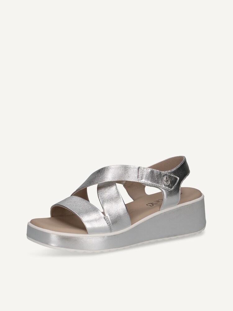 Caprice, Sandale en cuir - argent SILVER METAL., image 3 sur 6