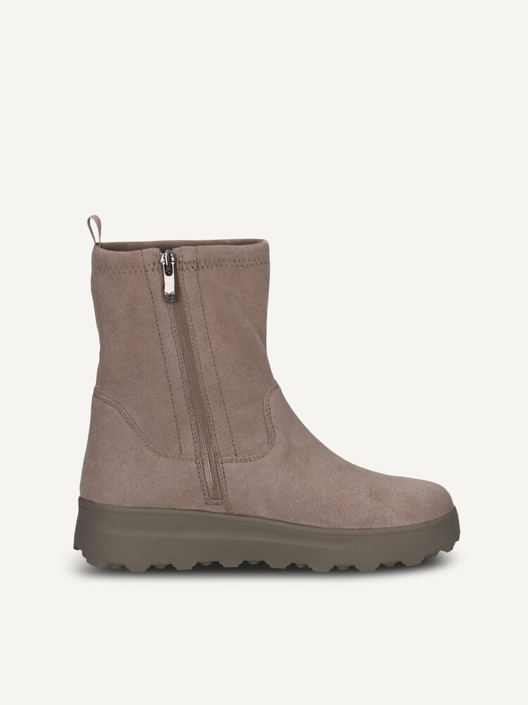 Caprice, Bootie - brown TAUPE STRETCH, image 3 of 5