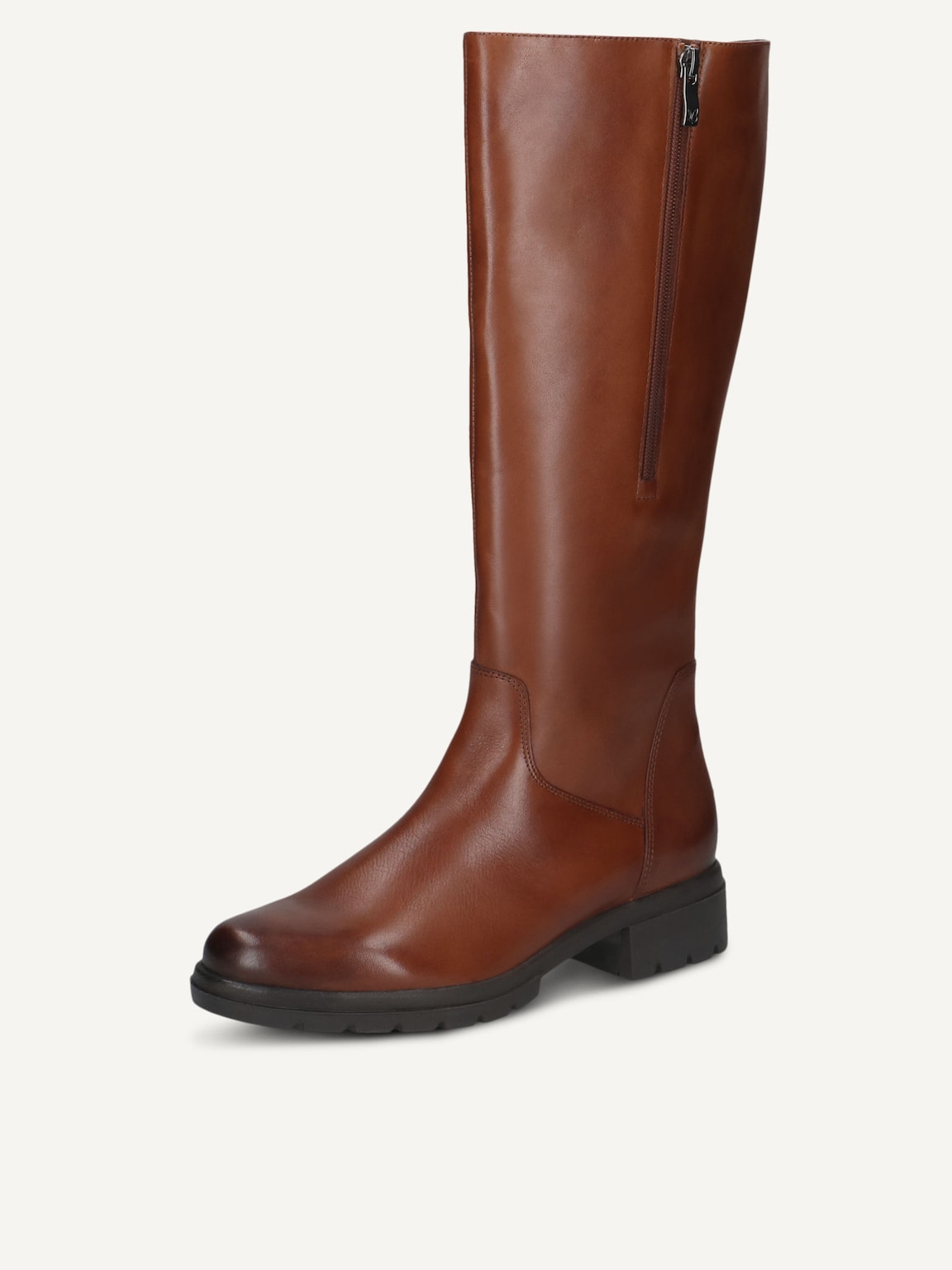 Caprice, Leather Boots - brown COGNAC NAPPA, image 1 of 6