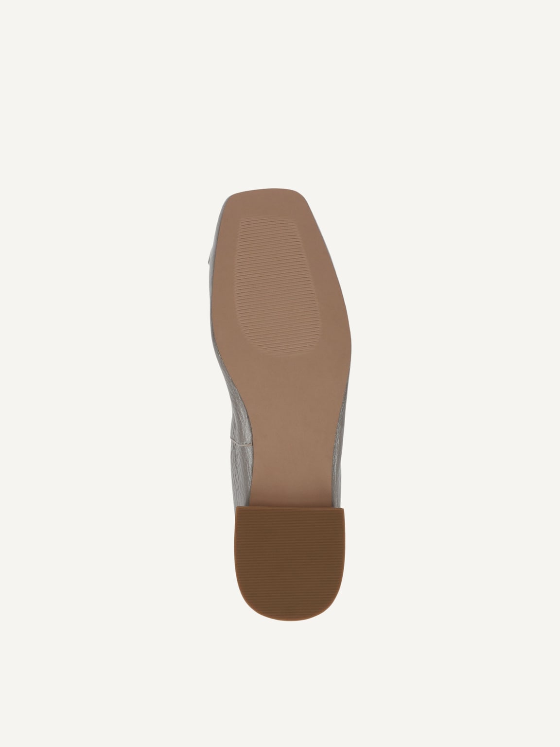Caprice, Leather Ballerina - grey STONE PER.DEER, image 4 of 5