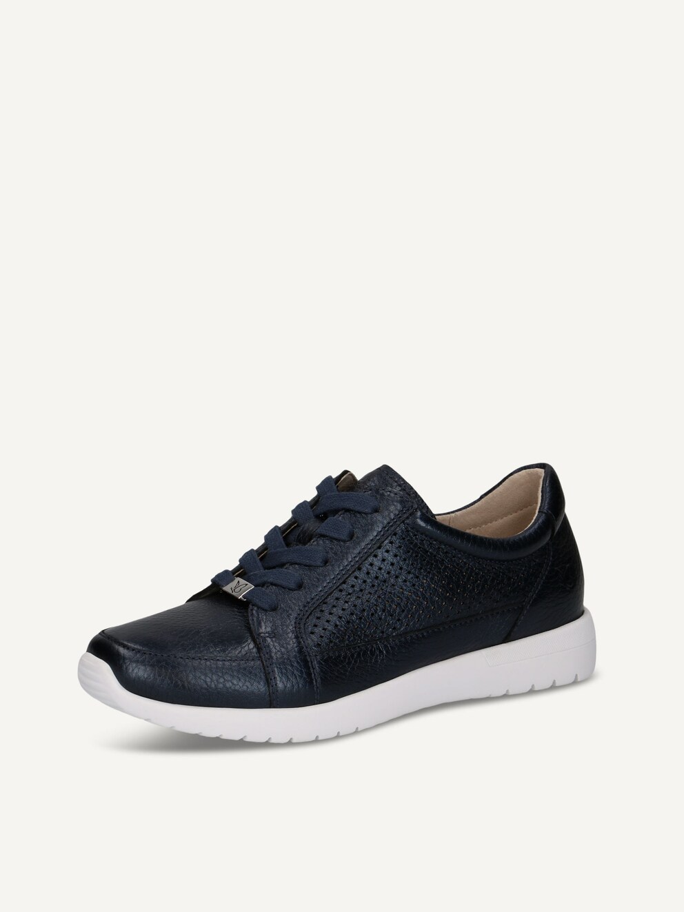 Caprice, Leather Sneaker - blue OCEAN PER.DEER, image 1 of 6