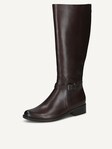 Selected, Caprice, Leather Boots - brown DK BROWN NAPPA